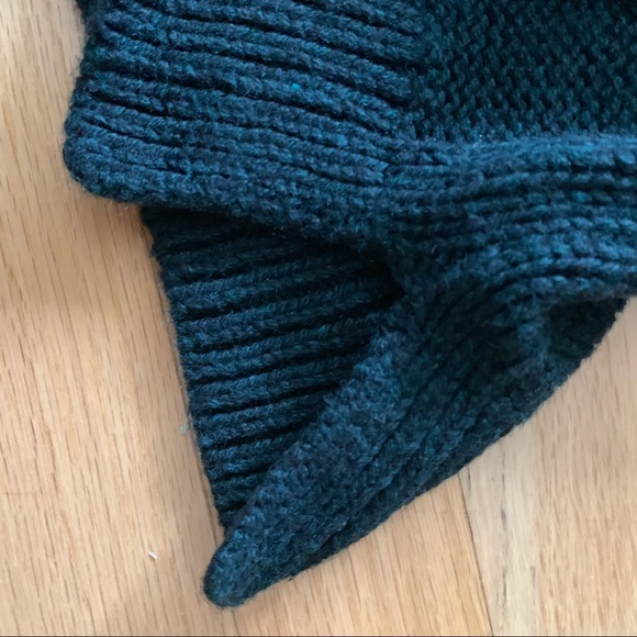 NWT Loft Green Cable Sweater - medium petite - Picture 4 of 8